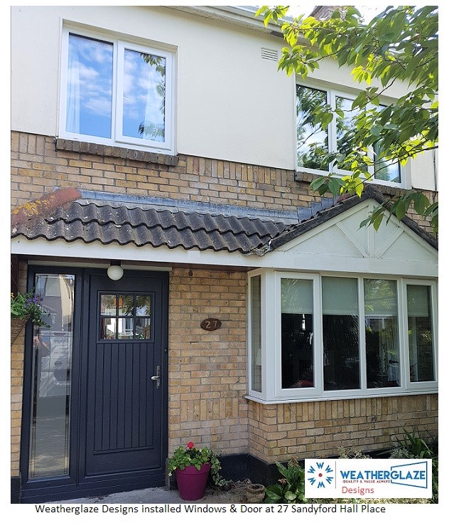 Composite Doors and Windows at 27 Sandyford Hall Place