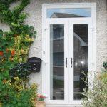 french door porch