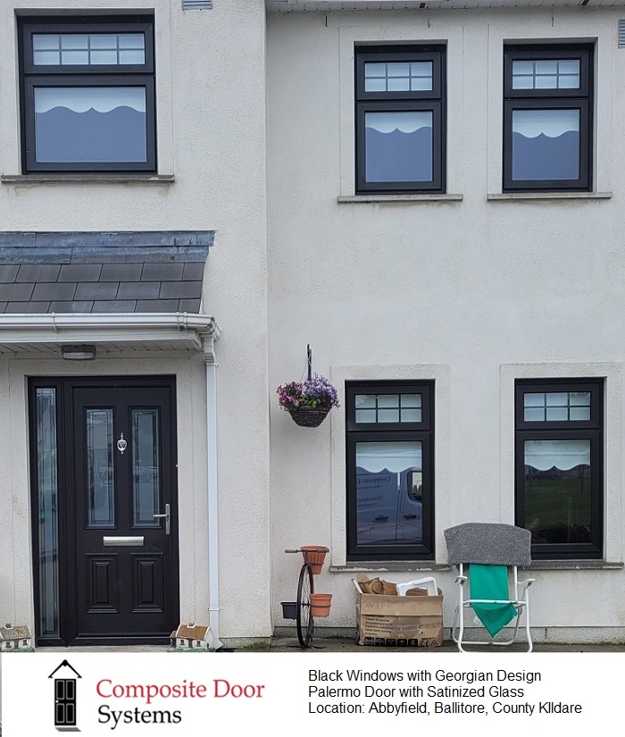 weatherglaze Black uPVC windows