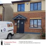 Grey uPVC Windows and Door installed by Composite Door Systems