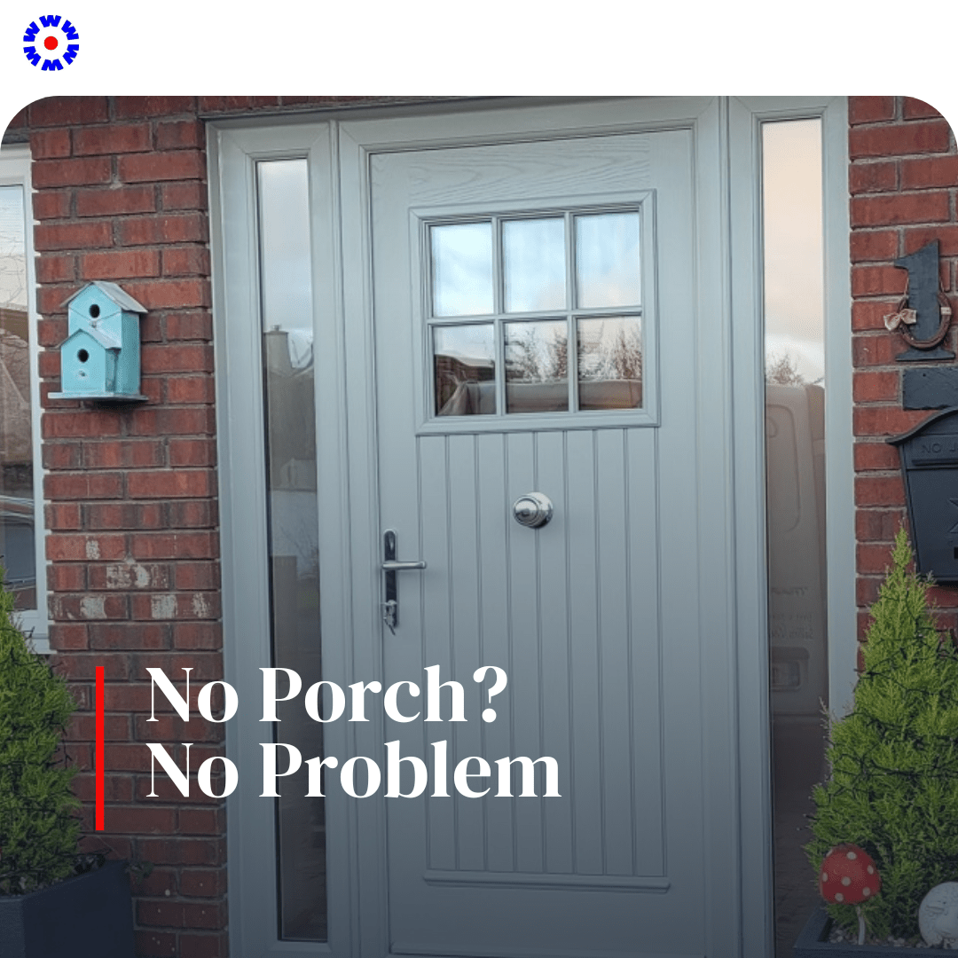 No Porch? No Worries – Composite Doors Are Tough Enough